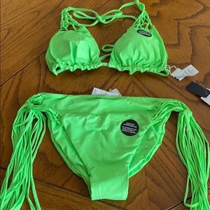Awesome Green Billabong bikini.